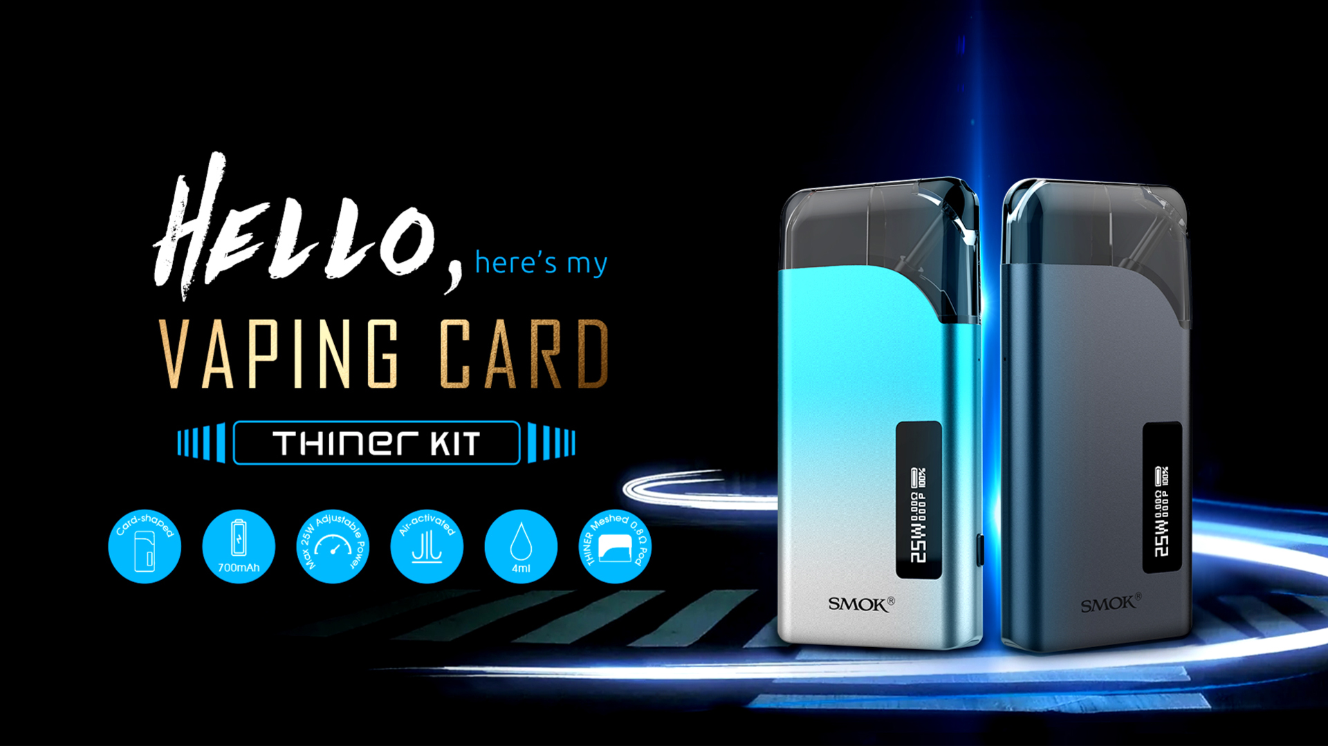   Smok THINER 25W Pod Kit